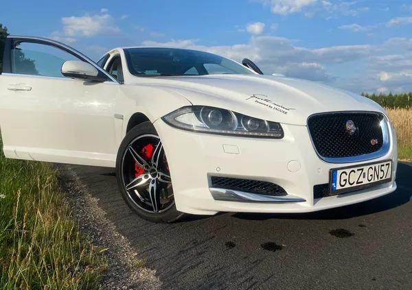 łódzkie Jaguar XF cena 61500 przebieg: 62000, rok produkcji 2013 z Radomsko